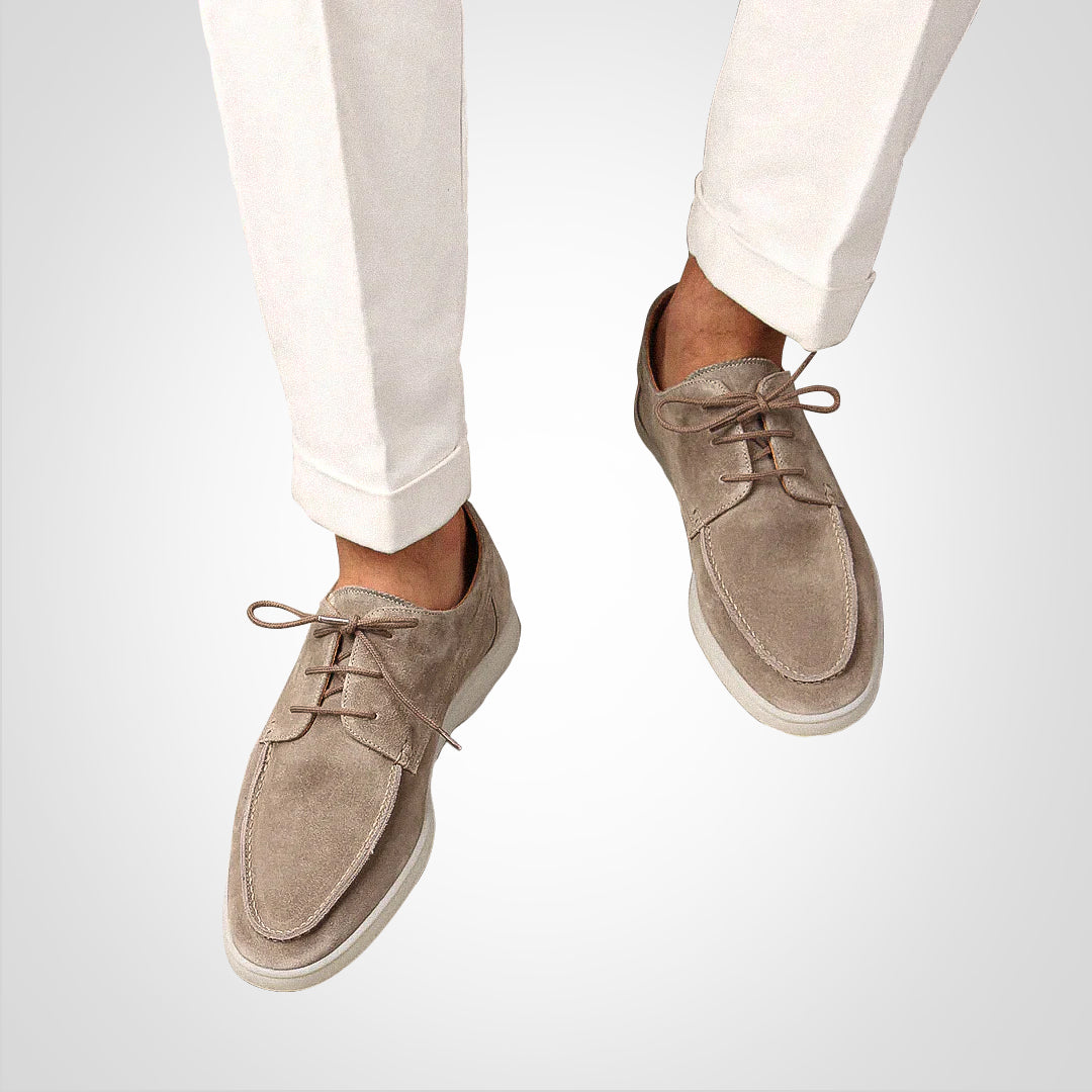 Hugh | Men's Lace-Up Casual Boat Shoes